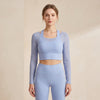 Blue Yoga & Pilates Top