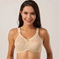 (Pack of 3) Doreen Bra - Cotton Full Coverage Non-Padded Wirefree Bra