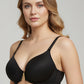 Beige Noir Plunge Bra