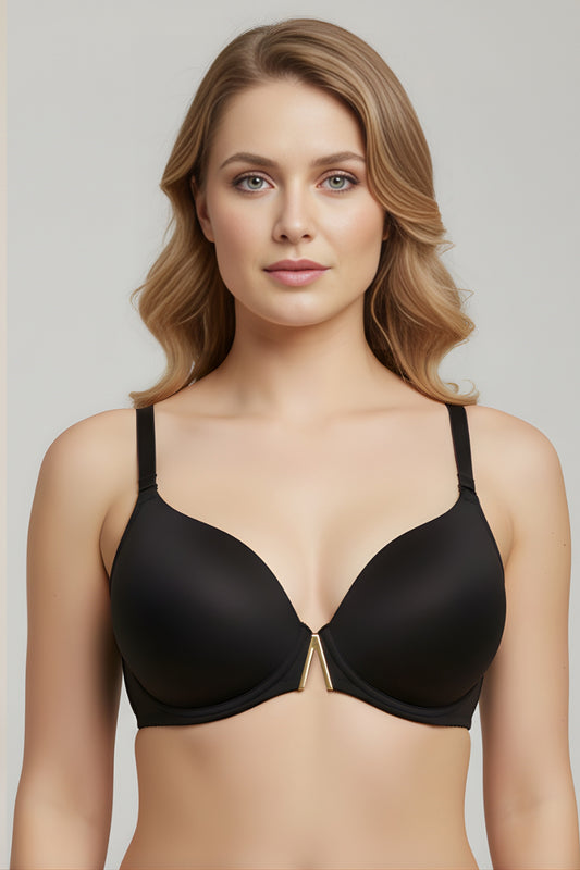Black Noir Plunge Bra