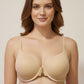Beige Noir Plunge Bra