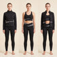 Black Stretch-fit Trouser