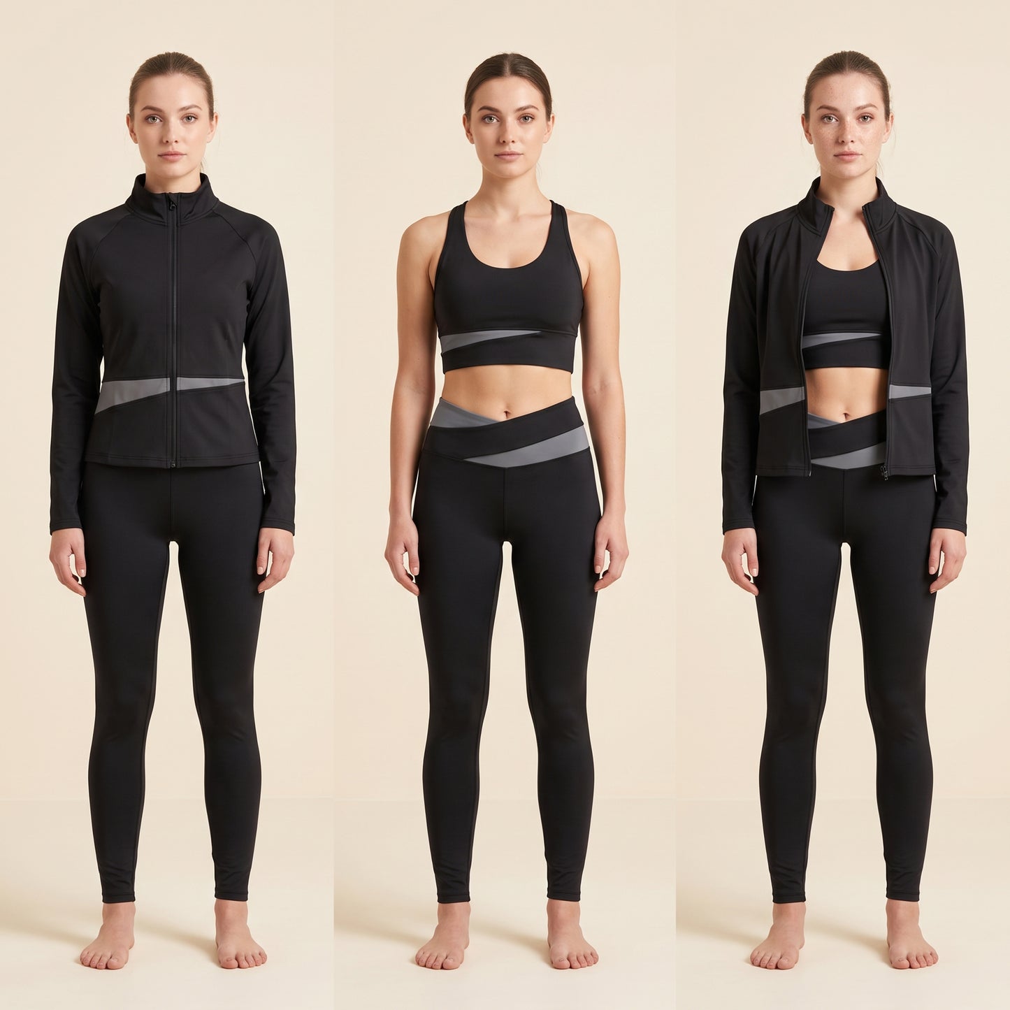 Black Stretch-fit Trouser