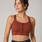 Rust Luxe High Impact Sports Bra