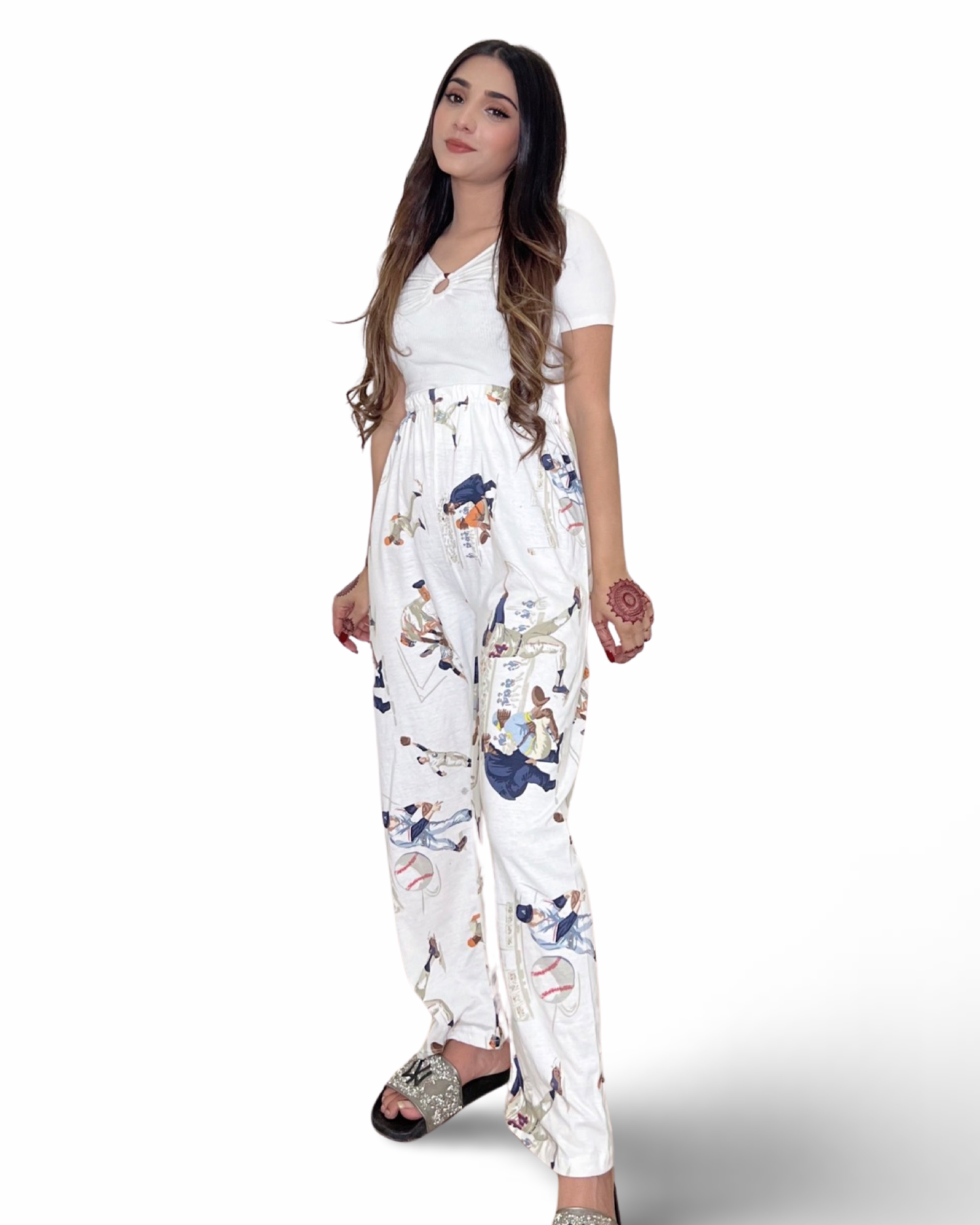 Pinky PJ's Anime Trouser For Her