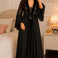 Luxury Fur Nighty Long Full length - Brown