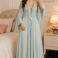 Luxury Fur Nighty Long Full length - Brown