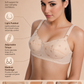 lavender - Cotton Padded Non Wired Full Coverage Bra