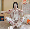 Imported Cotton Printed Loungewear - Half Sleeves