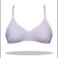 Black Luxury Everyday Knitted Cotton Bra