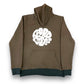Brown Good Vibes Hoodie For Her