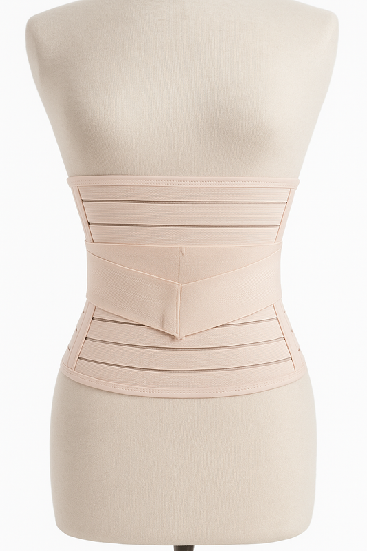 Tummy Compression + Postpartsum and C-Section Shaping Belt with Back Support