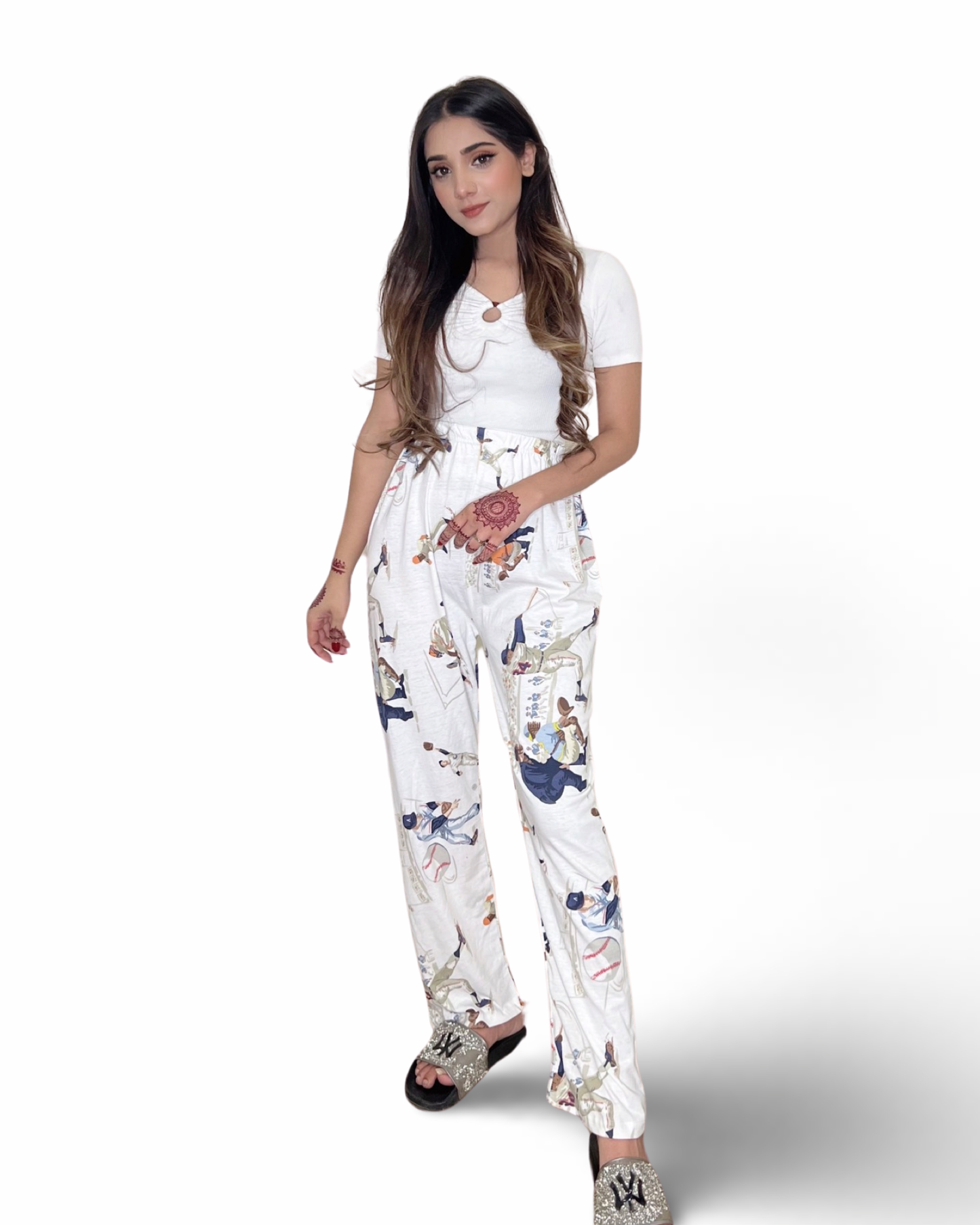 Pinky PJ's Anime Trouser For Her