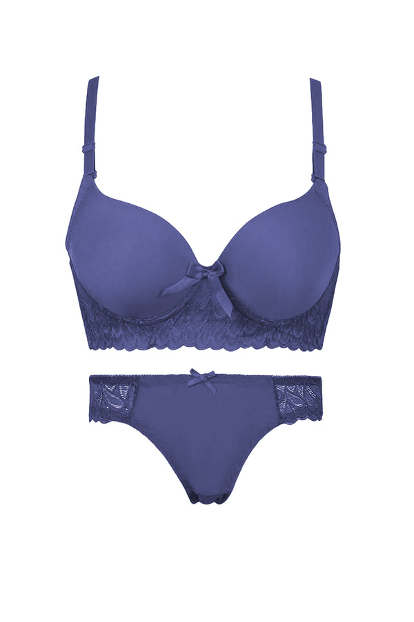 Blue Laced Canna Padded Set