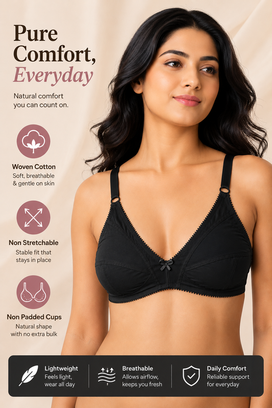 Lupin - Cotton Non-Padded Wirefree Bra