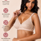 Lotus - Cotton Non Padded Cross-Over Style Wirefree Bra