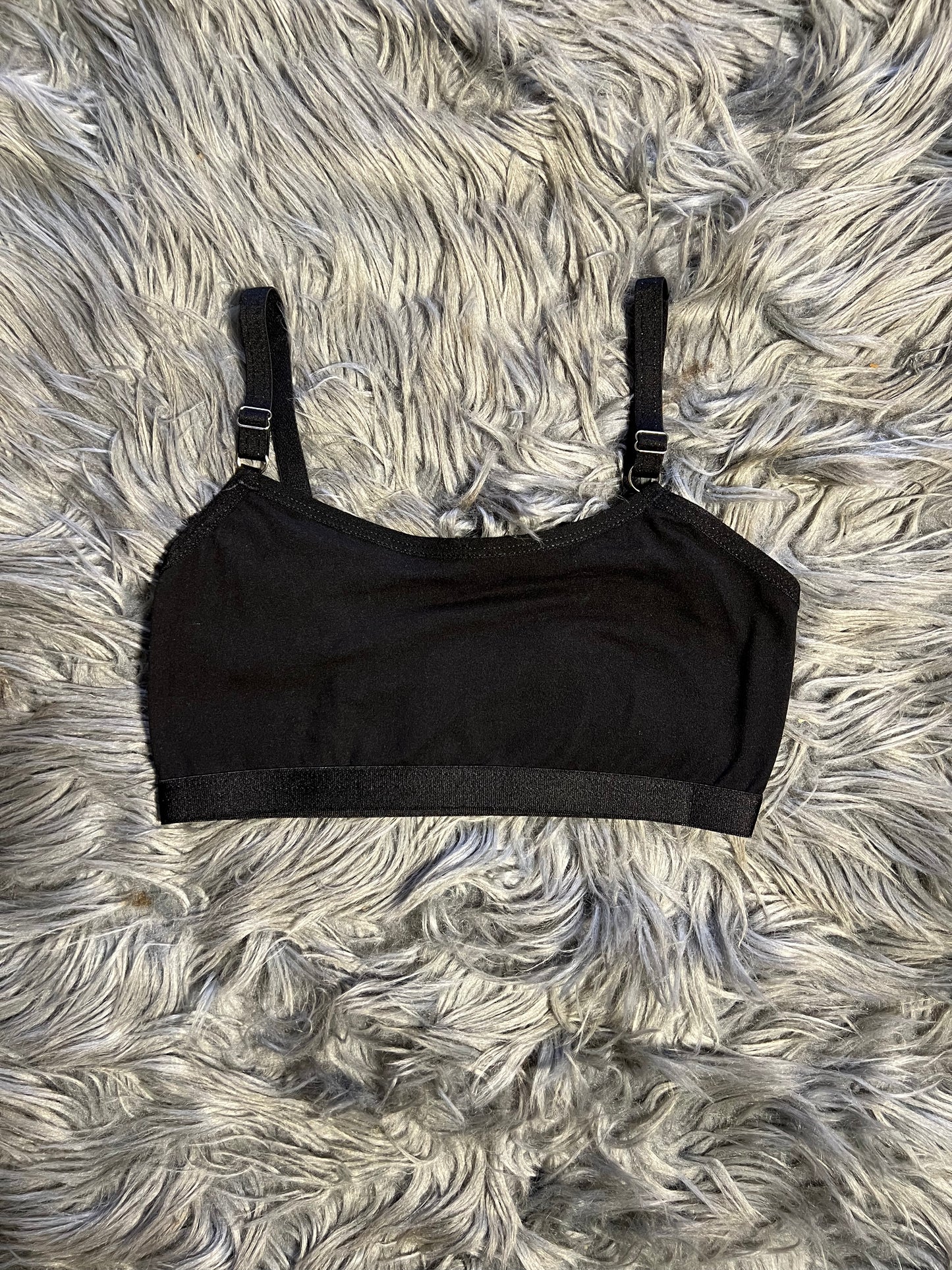 Black Super Soft Cotton Beedees with Adjustable Straps for Teens