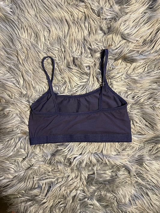 Blue Super Soft Cotton Boob Tube Cami for Teens