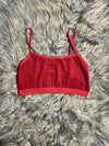 Maroon Super Soft Cotton Boob Tube Cami for Teens