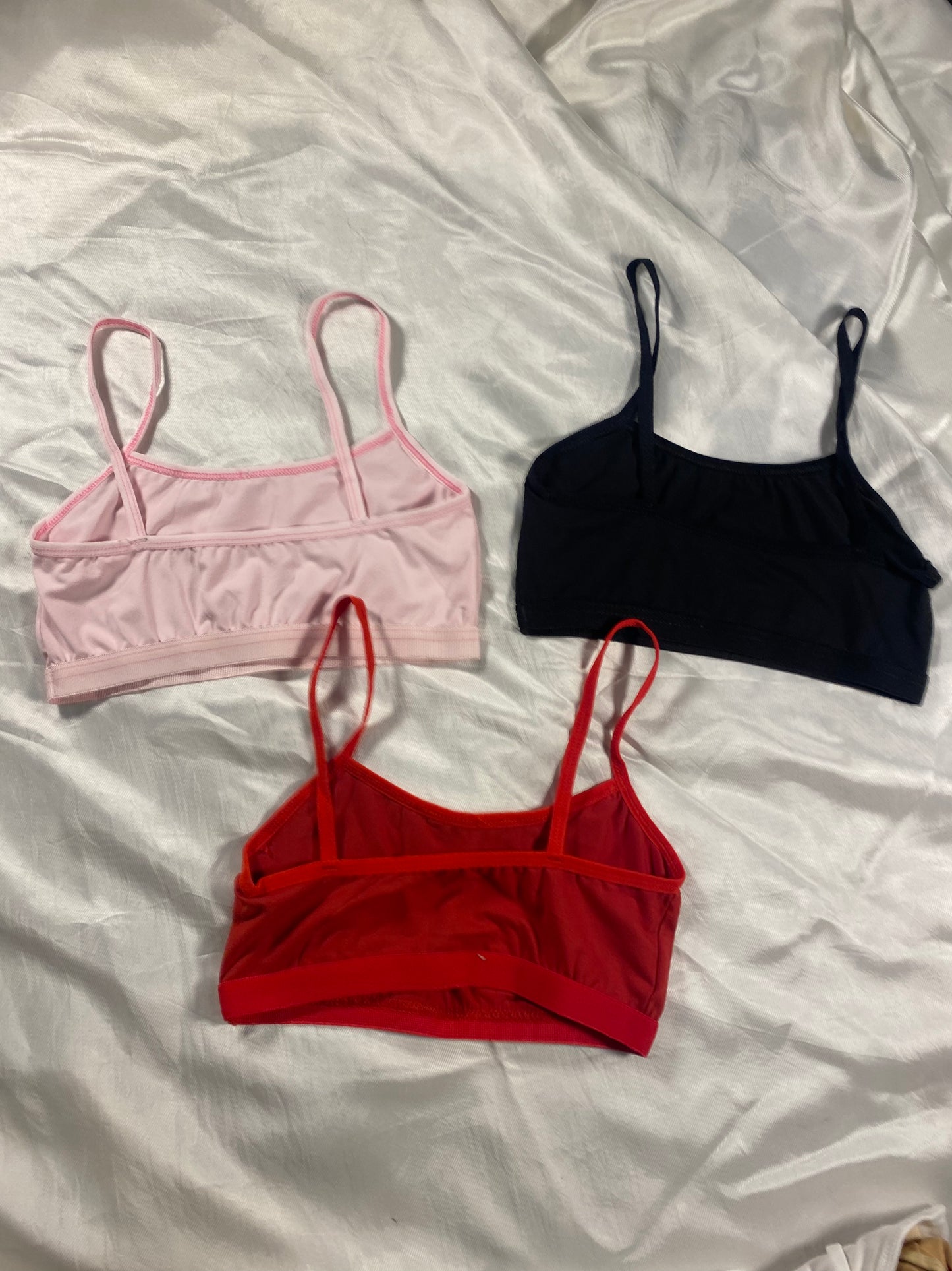 (Pack of 3) Boob Tube Bra for Girls