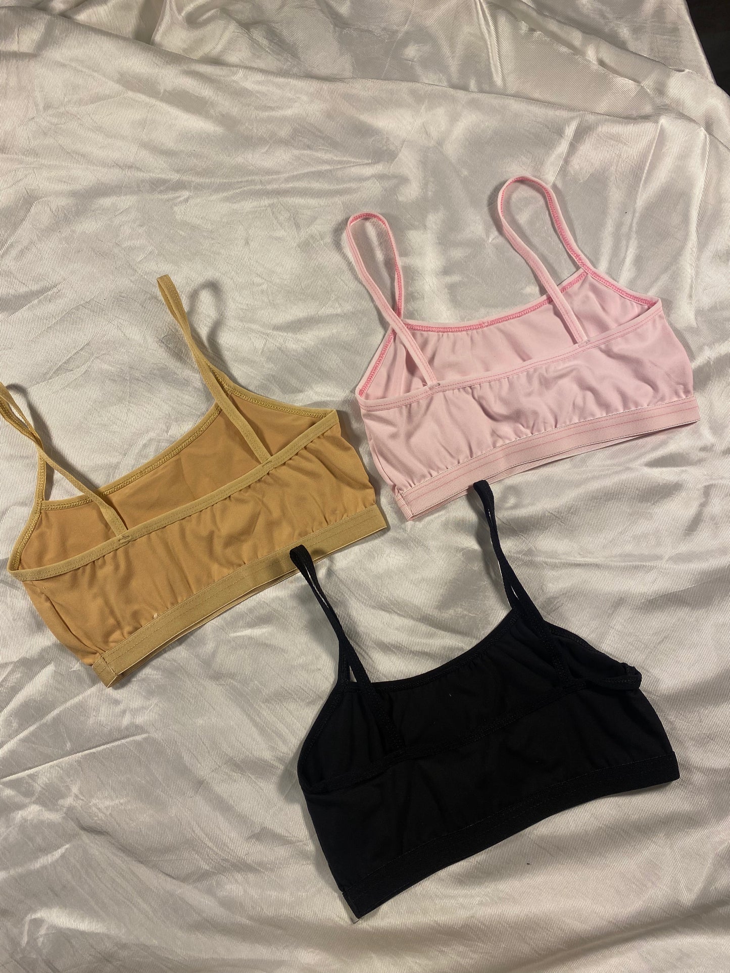 (Pack of 3) Boob Tube Bra for Girls