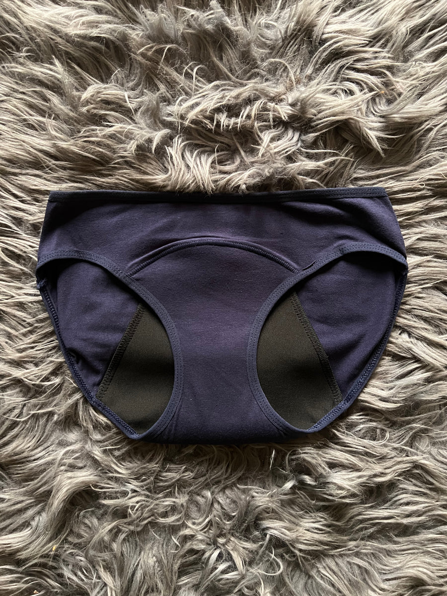 4 Layered Leak Proof Period Panty for Heavy Flow - Black