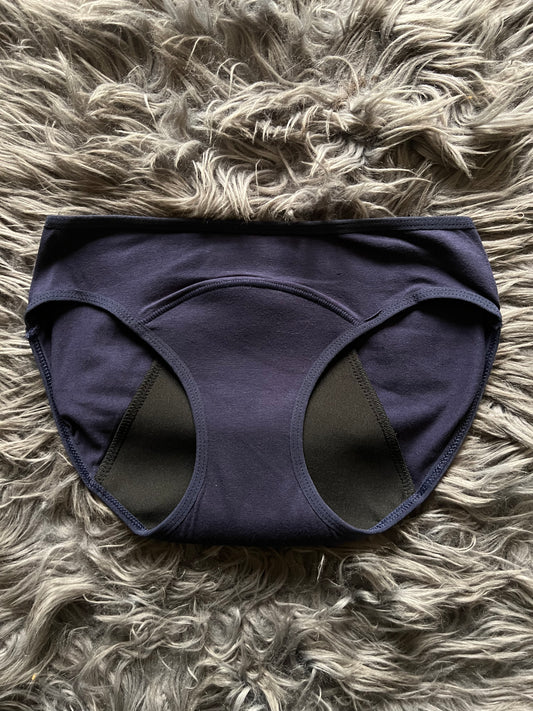 4 Layered Leak Proof Period Panty for Heavy Flow - Blue