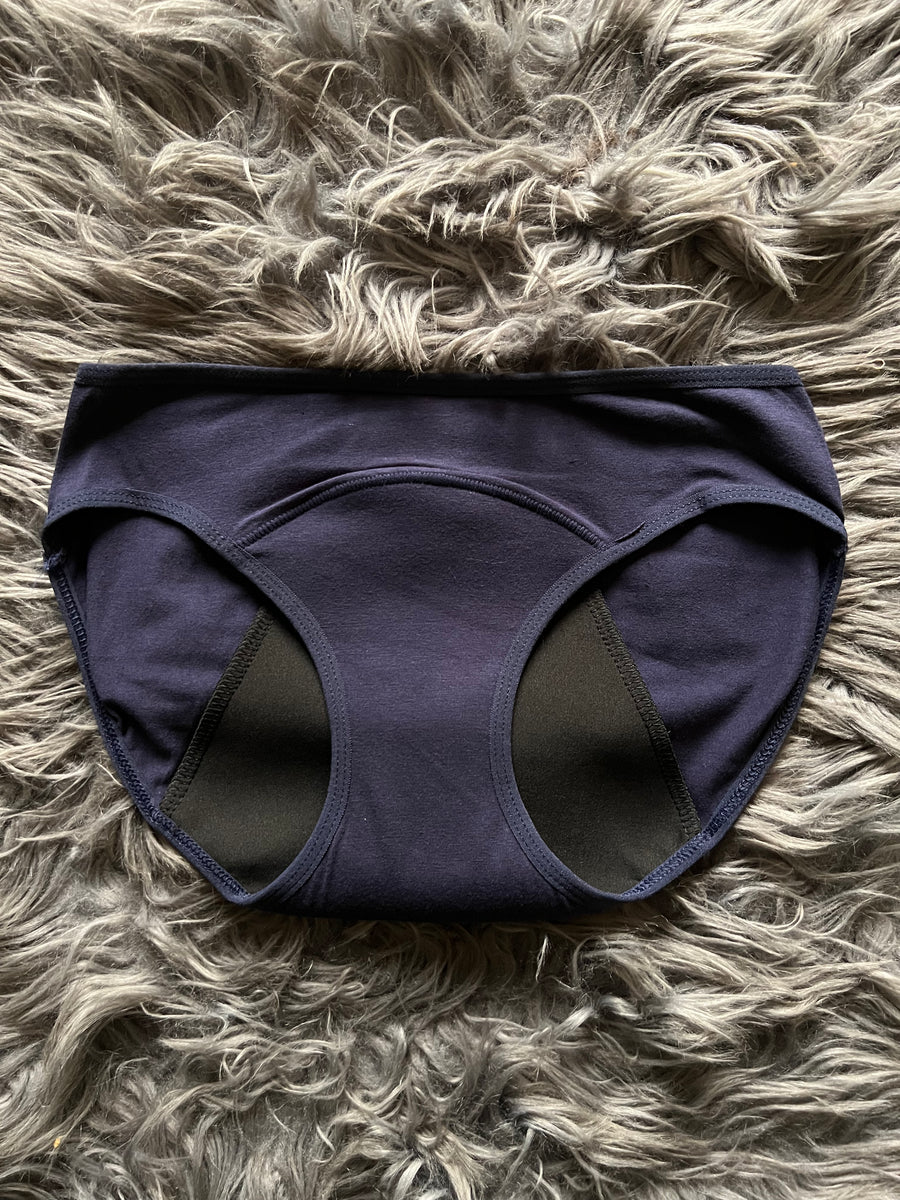 4 Layered Leak Proof Period Panty for Heavy Flow - Black
