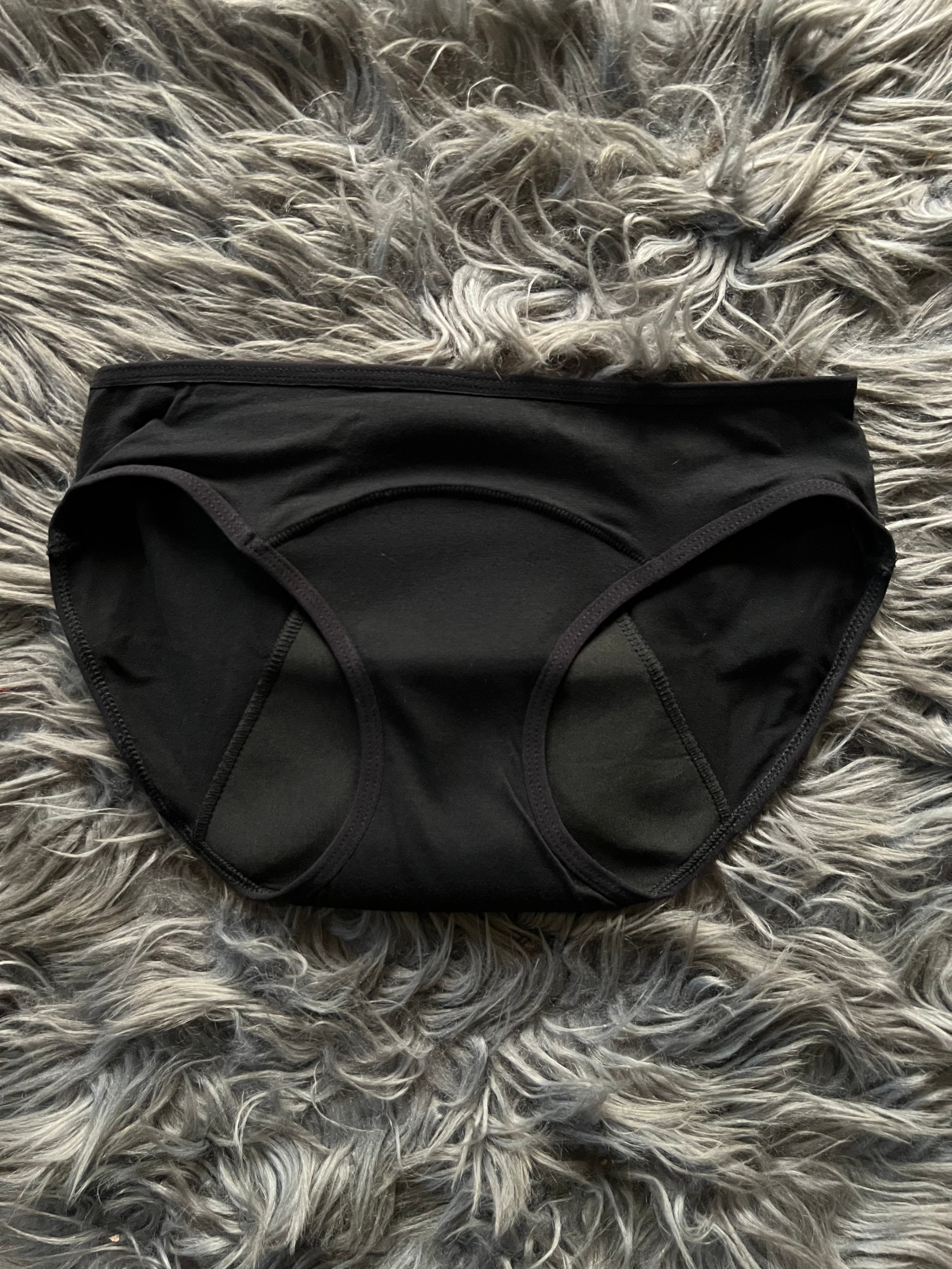 4 Layered Leak Proof Period Panty for Heavy Flow - Black