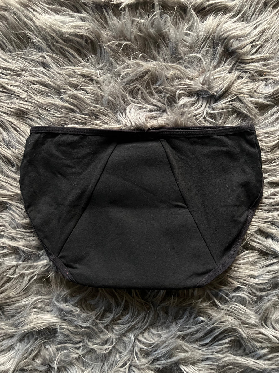 4 Layered Leak Proof Period Panty for Heavy Flow - Black