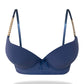 Blue Premium Padded Bra with stylish Straps