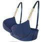Blue Premium Padded Bra with stylish Straps