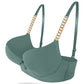 Blue Premium Padded Bra with stylish Straps
