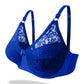 Blue Laced Lightly Lined Turkish Imported Bra