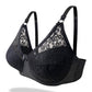 Black Laced Lightly Lined Turkish Imported Bra