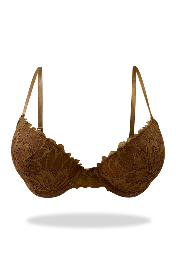 Yellow Imported Turkish Padded Bra