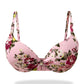 Sky Turkish Floral Padded Bra