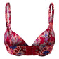 Sky Turkish Floral Padded Bra