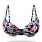 Sky Turkish Floral Padded Bra