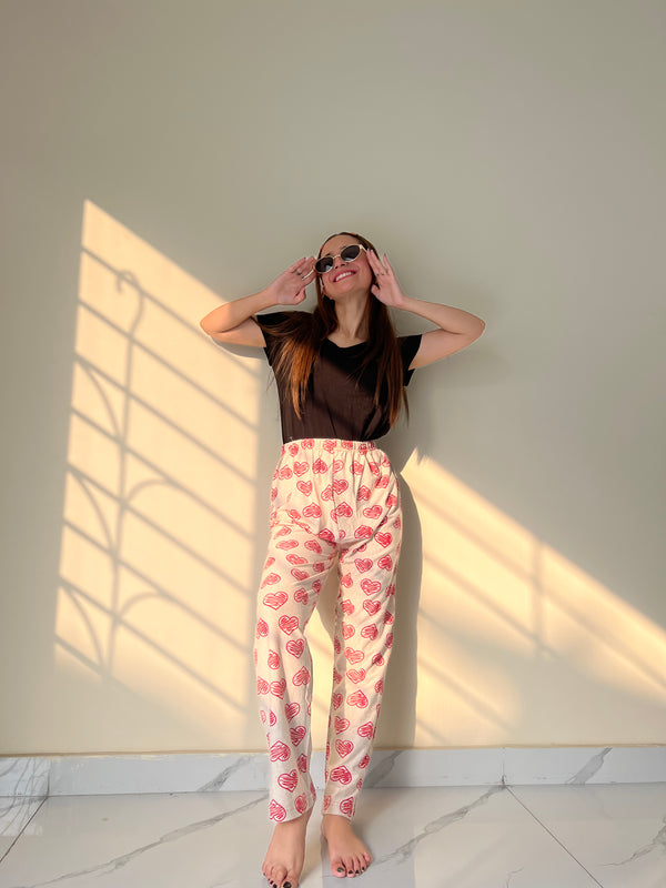 Luxe Cotton Trousers - Skin Hearts