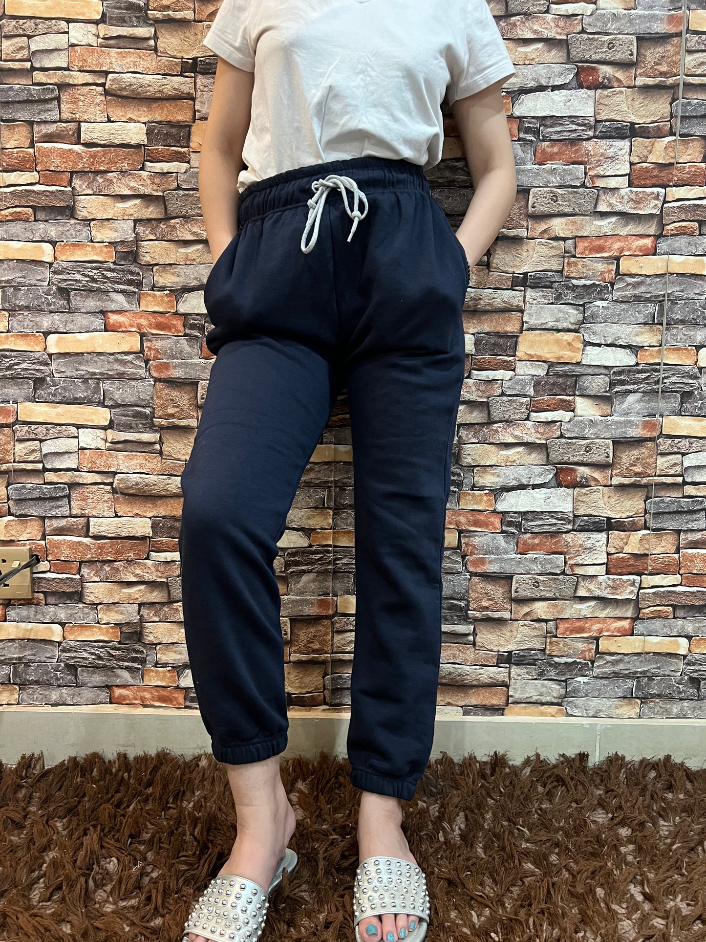 High Quality Fleece Trousers - Navy Blue