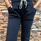 High Quality Fleece Trousers - Navy Blue