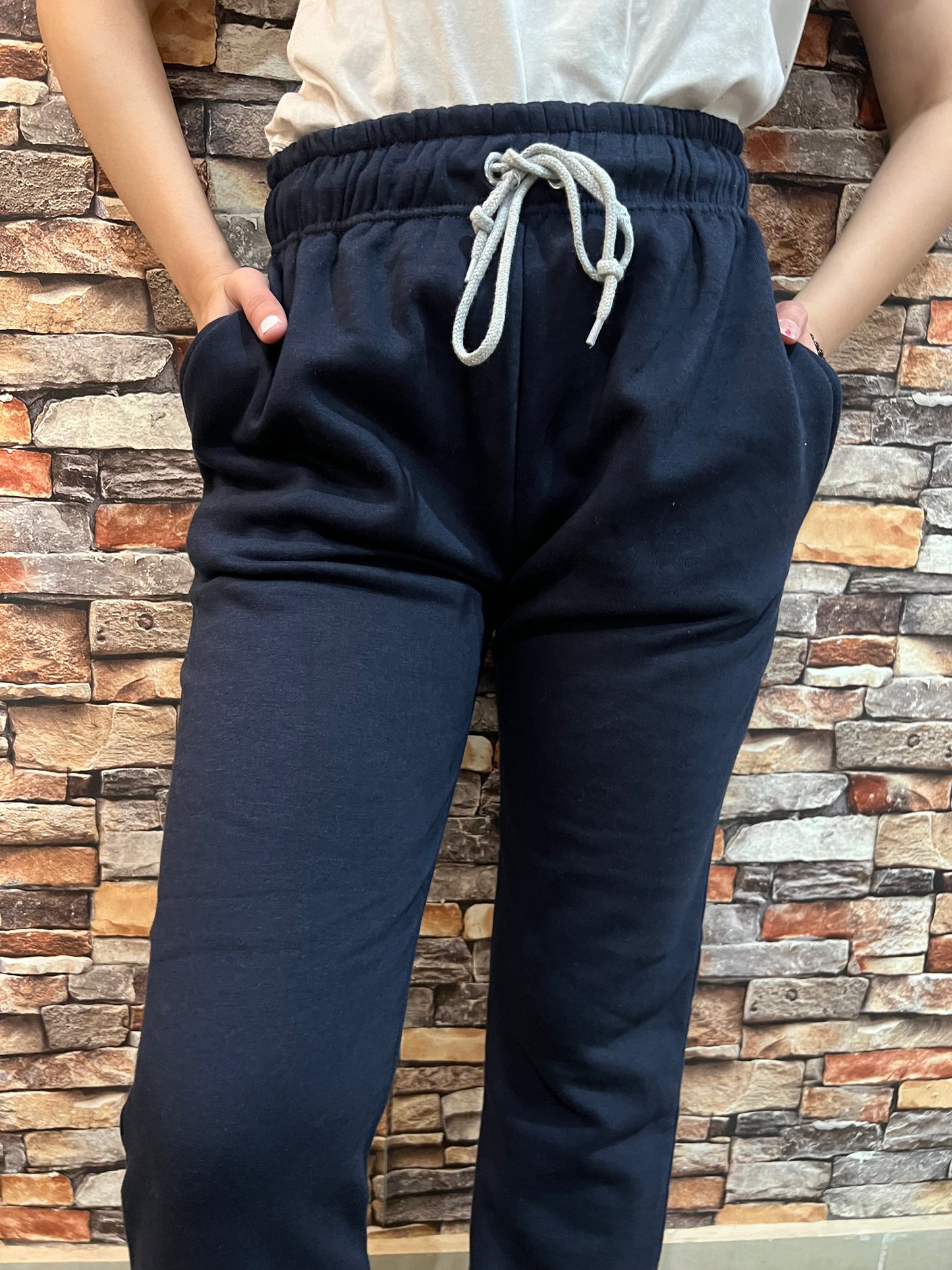 High Quality Fleece Trousers - Navy Blue
