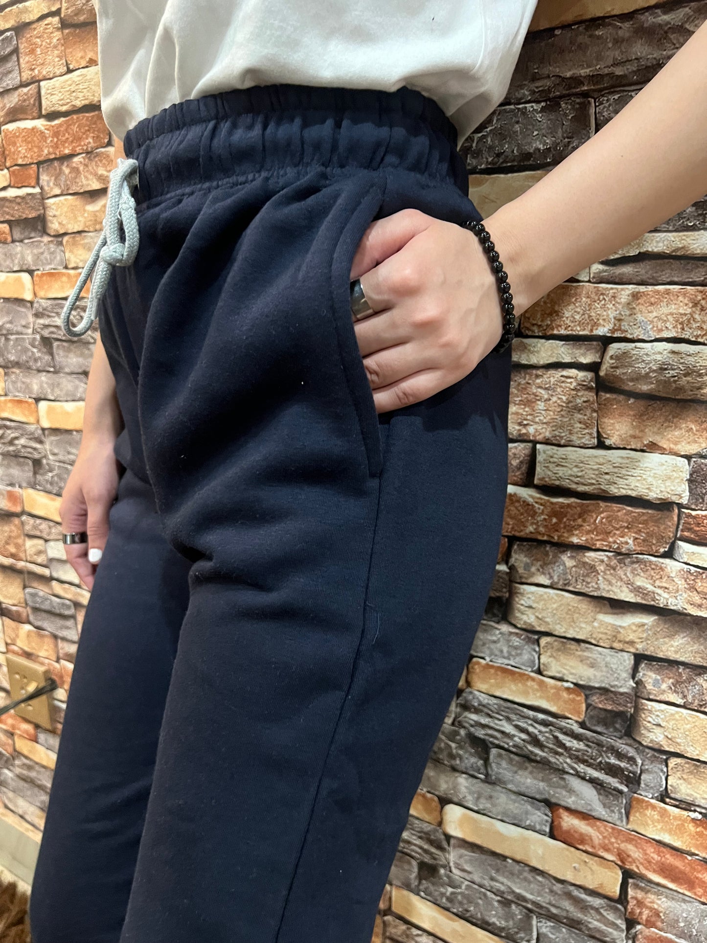 High Quality Fleece Trousers - Navy Blue