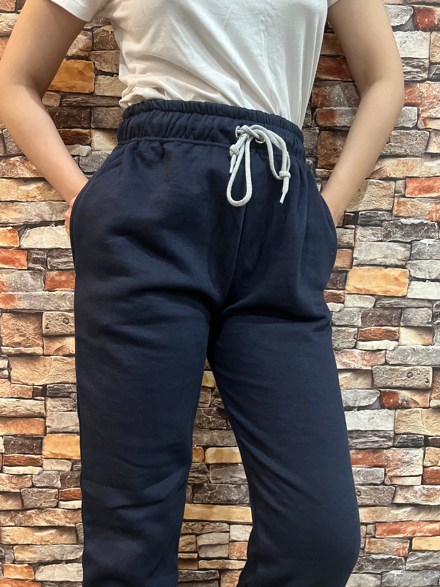 High Quality Fleece Trousers - Navy Blue