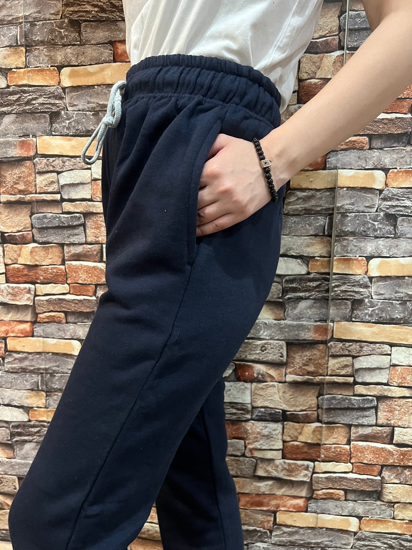 High Quality Fleece Trousers - Navy Blue