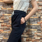 High Quality Fleece Trousers - Navy Blue