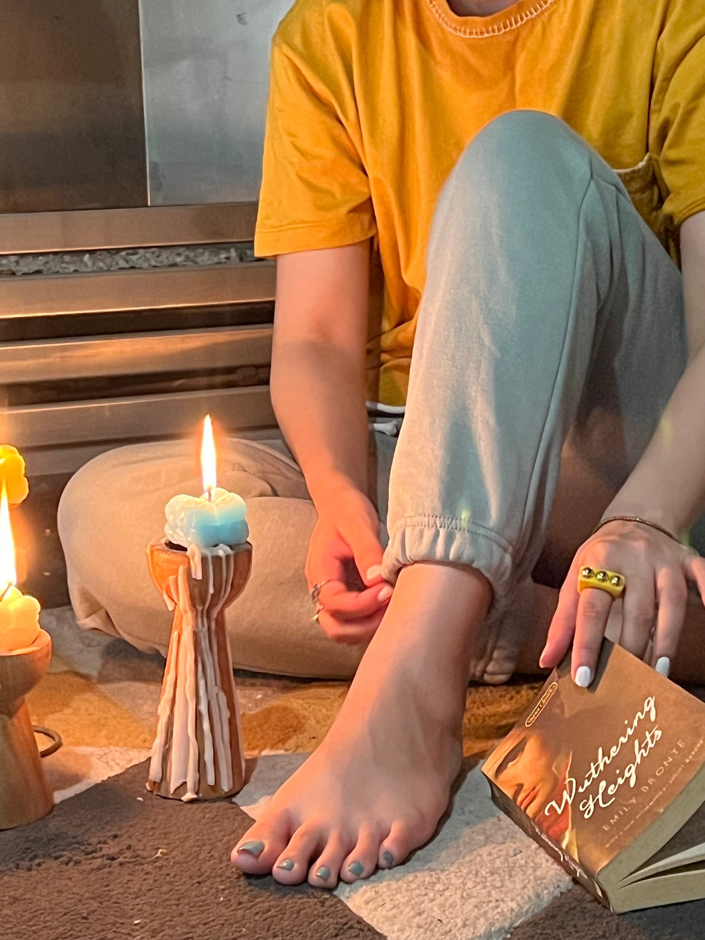 High Quality Fleece Trousers - Turquoise