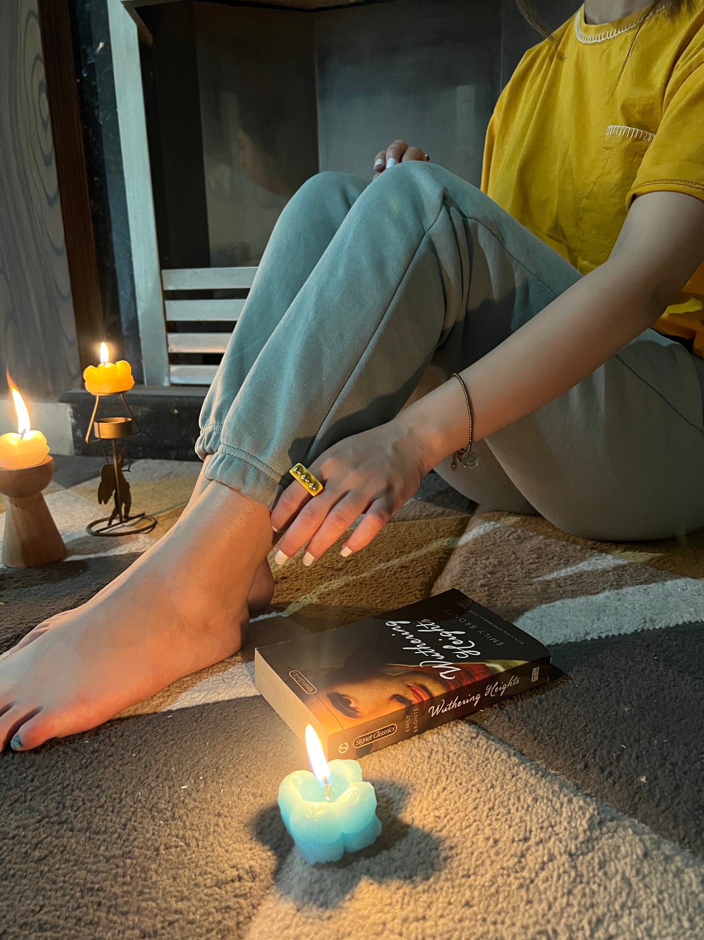 High Quality Fleece Trousers - Turquoise