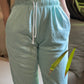 High Quality Fleece Trousers - Sky Blue